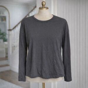 Cloth & Co. Holt Renfrew 100% Organic Cotton Charcoal Long Sleeve Shirt Medium